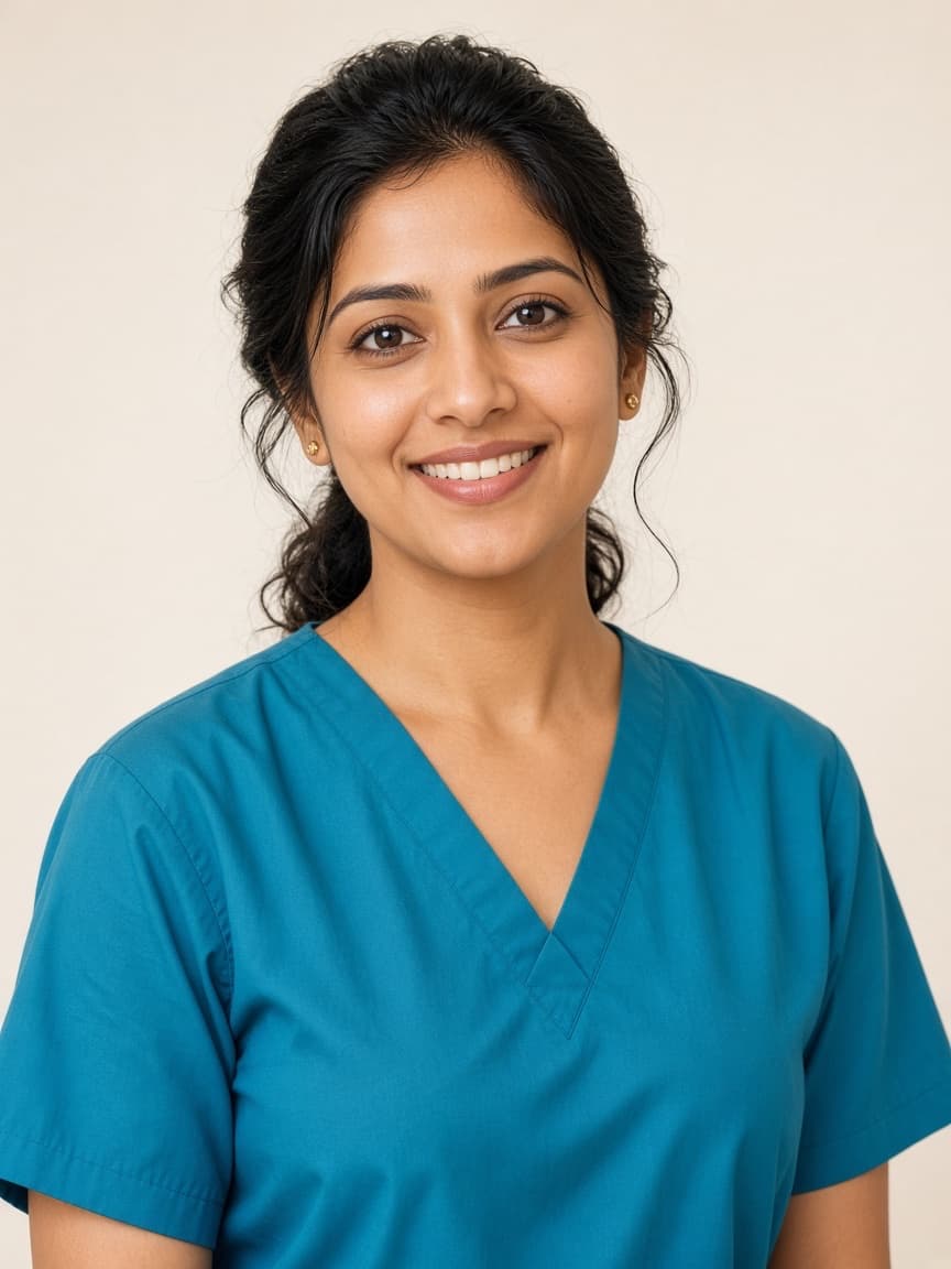 A Vriksh doctor ready to look after families in India